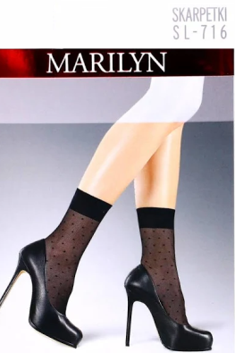 MARILYN SKARPETKI FORTE SL 716 black